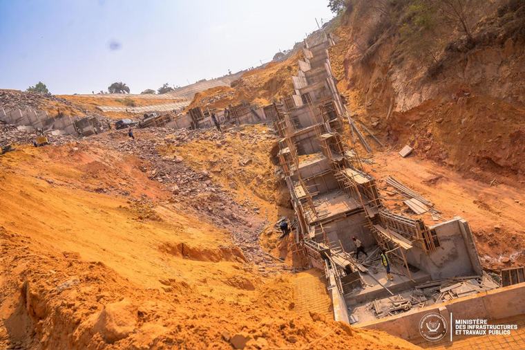 A l’approche de la saison de pluie, les travaux antiérosifs se poursuivent à Kinshasa