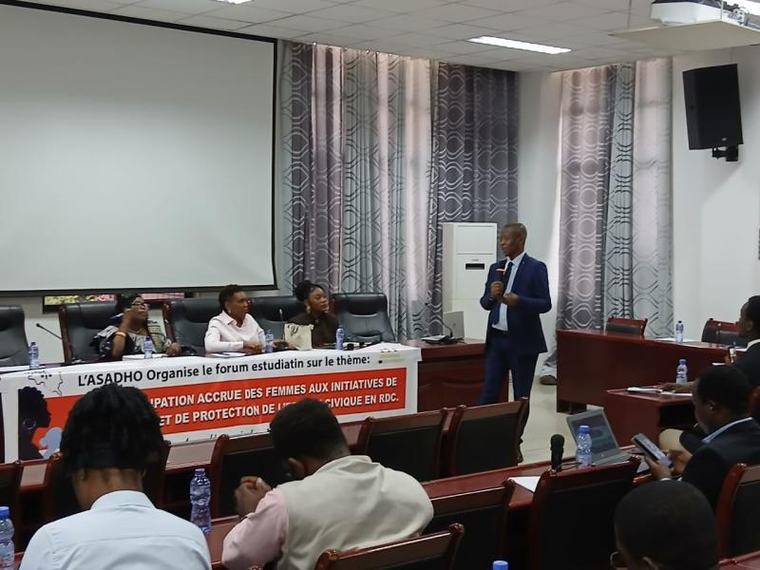 RDC : l’ASADHO veut faire des jeunes femmes des actrices de l’espace civique congolais