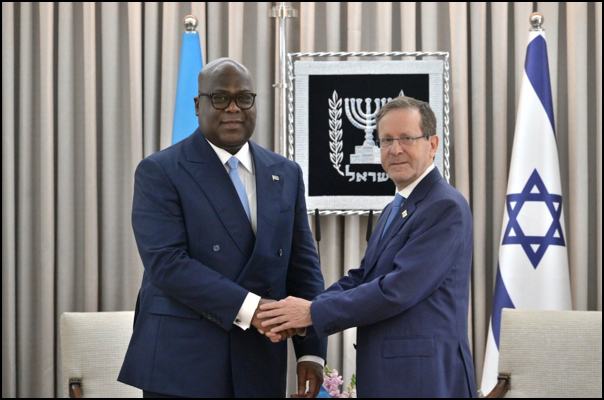 EN SÉJOUR À JÉRUSALEM, Fatshi : « Nous avons échangé avec le président Isaac Herzog sur les défis de paix et de sécurité »
