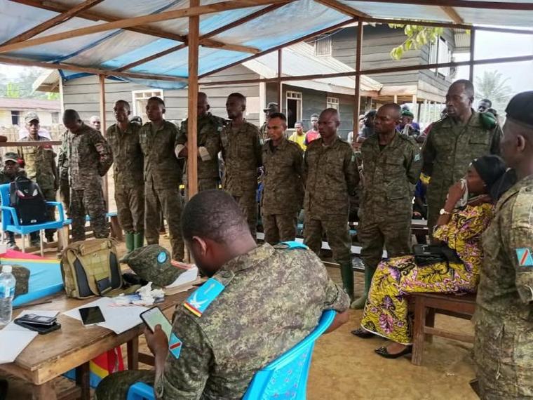 Walikale : deux militaires condamnés à mort pour l’assassinat de leur commandant