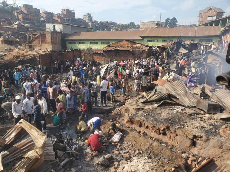 Environ 700 maisons consumées en une semaine à Bukavu
